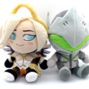 Набор из двух плюшевых фигурок из игры «Overwatch»: Генджи и Мерси, 22 см