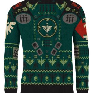 Warhammer 40,000 jõulusweater „Dark Angels“, suurus XXXL