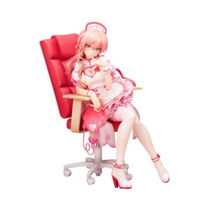 Статуэтка из ПВХ «The Idolmaster Cinderella Girls» в масштабе 1:7 — Мика Джогасаки в образе «Хэллоуинская медсестра любви», 20 см