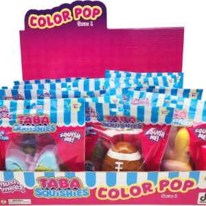 Mushmeez Plush Figures Color Pop Blind Box Display (24)