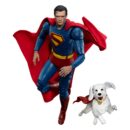 Superman (2025) tegevusfiguur: Superman ja Krypto, 21 cm