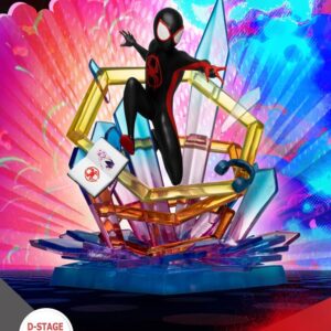 Marvel D-Stage PVC Diorama Spider-Man: Across the Spider-Verse Part One-Miles 15 cm