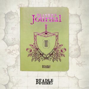 Notebook A5 Player’s Journal Sage Green Shield