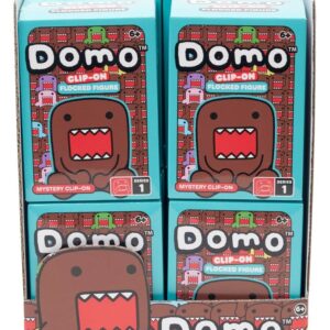 Domo Plastic Figure Flocked 8 cm Blind Bag Display (12)