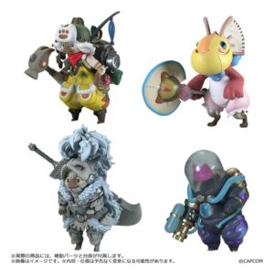 Monster Hunter Standard Model Plus Mini Figure Palico Collection Vol. 1 Blind Box Assortment (4)