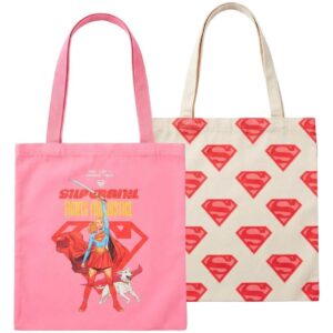 DC Comics Tote Bags 2-Pack Superman Supergirl