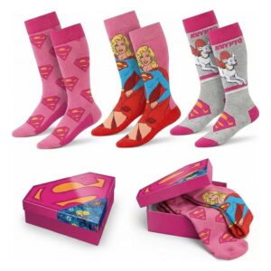 DC Comicsi sokid: Superman ja Supergirl, 3-pakk, suurused 36–43