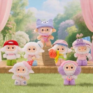 Miehuu Ultimate Chill Manual Plush Keychain 15 cm Blind Box Display (6)