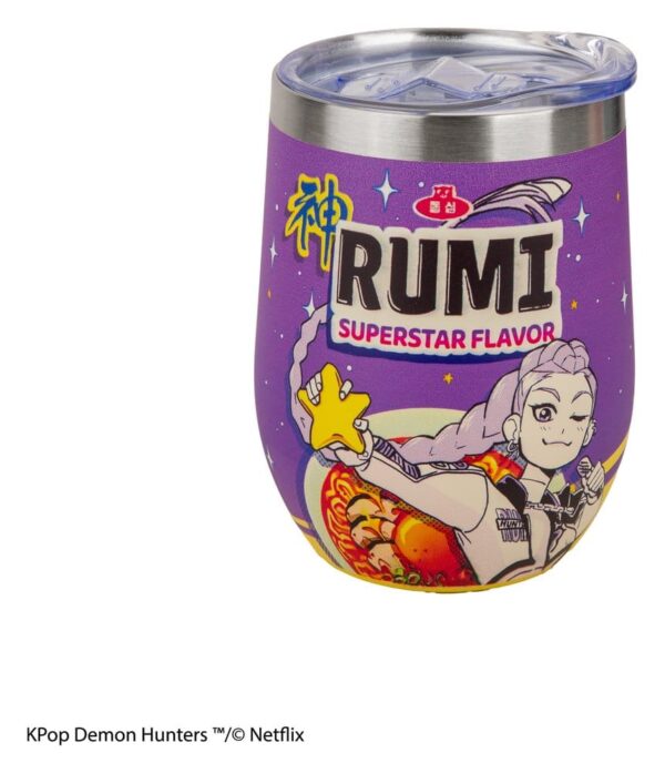 Дорожная кружка «Охотники на демонов K-Pop» с ароматом Rumi Superstar