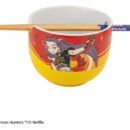 KPop Demon Hunters Ramen Bowl with Chopsticks Mira Spice Queen