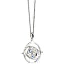 Harry Potter Necklace & Charm Time Turner (Sterling Silver)