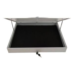 Evoretro Aluminum Display Case Silver