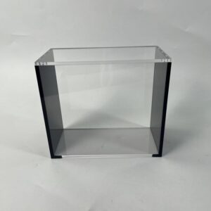 Evoretro Magnetic Acrylic Display Case for ETB with Colored Sides – Black