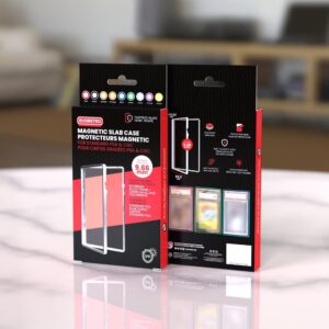 Slab Case Protectors for PSA Graded Cards Red