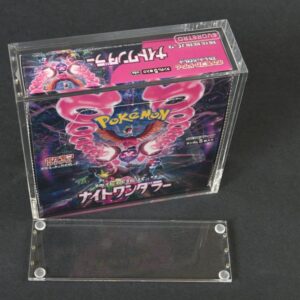Evoretro Acrylic Display Case for Pokémon Large Japanese Booster Box