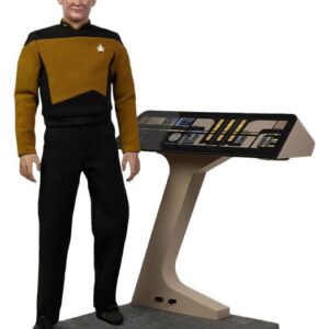Star Trek: The Next Generation Action Figure 1/6 Chief Miles O’Brien with Transporter Console 30 cm