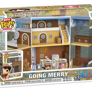 One Piece Bitty POP! Bitty Box Display with 2 Vinyl Figures Going Merry