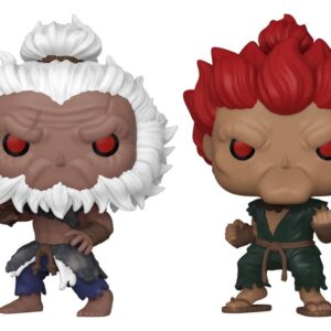 Street Fighter 6 POP! Animation Vinyl Figures Akuma with Chase 9 cm Assortment (6)