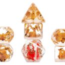 Christmas Resin Dice Set Reindeer & Santa