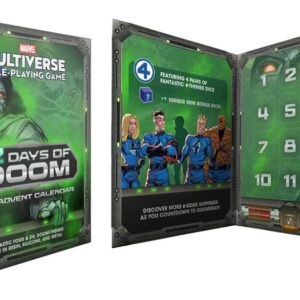 Marvel Multiverse RPG Advent Calendar 12 Days of Doom Dice