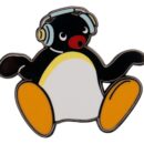 Pingu Pin Badge Headphones Limited Edition