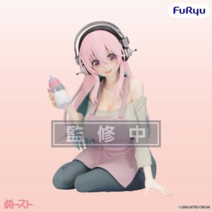 Super Sonico PVC Figure Noodle Stopper -Motherly Comfort- 10 cm