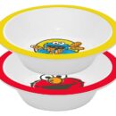 Sesame Street Cereal Bowl Vintage Kids 2-Pack 300ml