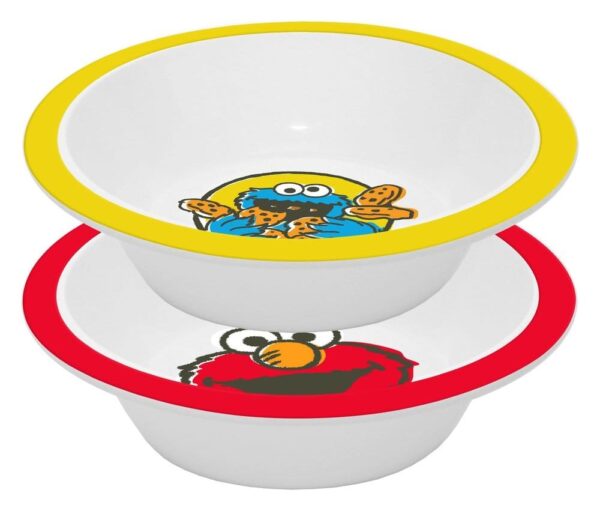 Sesame Street Cereal Bowl Vintage Kids 2-Pack 300ml