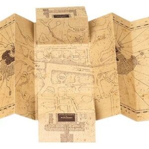 Harry Potter Map Marauder’s Map 18 cm
