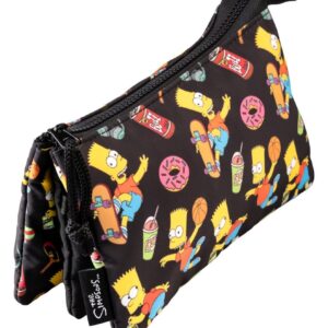 The Simpsons Triple Pencil Case Bart