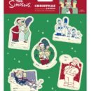 Рождественские наклейки «Симпсоны» премиум-класса (10 шт.)
