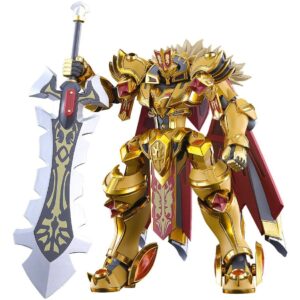 Knight’s & Magic Moderoid Plastic Model Kit Goldleo: Royal Metallic Ver. 14 cm