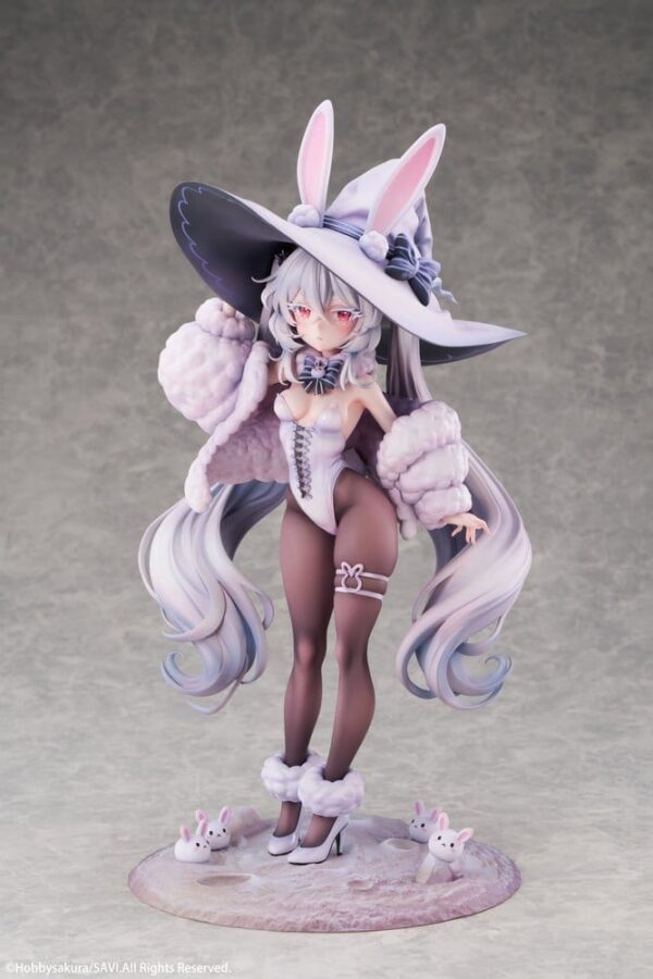 Original Character PVC Figure 1/6 Moon Witch Police Marshmallow illustration by SAVI Deluxe Edition 34 cm
