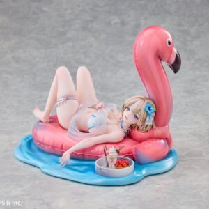 Brown Dust 2 PVC Figure 1/7 Hot Summer Dream Justia 16 cm