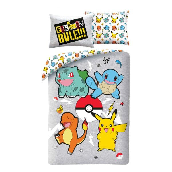 Pokémon-tekikomplekt, versioon 5, 140 x 200 cm / 70 x 90 cm