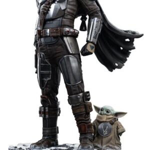 The Mandalorian & Grogu Legacy Replica Statue 1/4 The Mandalorian and Grogu 57 cm