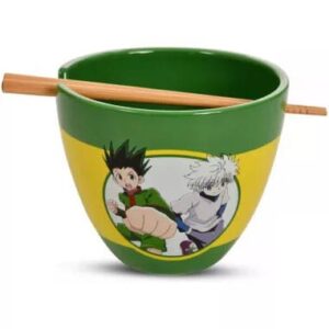 Hunter x Hunter Ramen Bowl with Chopsticks Logo 473 ml