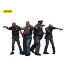 Zombie Dark Source tegelaskujud, 4-pakk, politseinik (mees), 8 cm