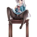 Senren*Banka PVC Figure 1/7 Yoshino Tomotake Animal Ears School Uniform Ver. 21 cm
