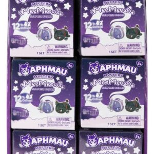 Aphmau Mini Figures MyStreet Mystery Meemeow Blind Box Display (12)