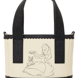 Alice in Wonderland Mini Tote Crossbody Bag