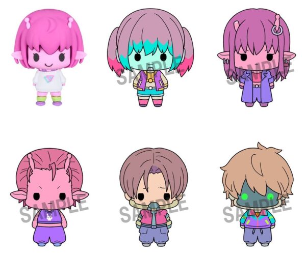 Milky Subway Chokorin Collection Mini Figures The Galactic Limited Express Blind Box Assortment (6)