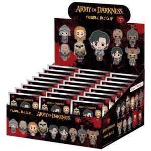 Army of Darkness 3D PVC Bag Clips Series 1 Blind Bag Display (24)