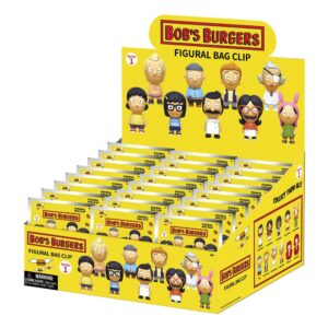 Bob’s Burgers 3D Foam Bag Clips Series 1 Display (24)
