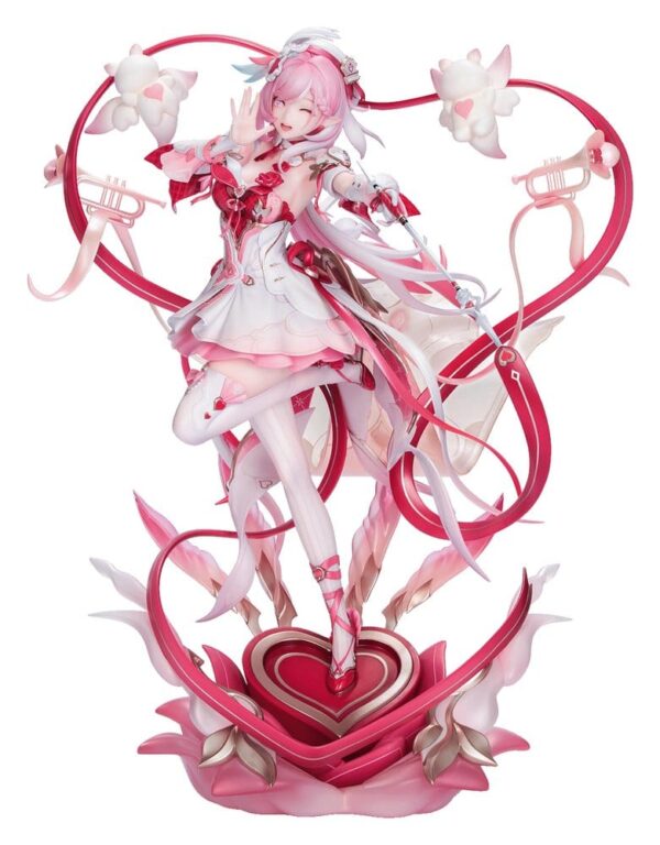 Honkai Impact 3rd PVC-figuur 1/7 Elysia Hi Love Elf versioon koos lisandiga, 29 cm