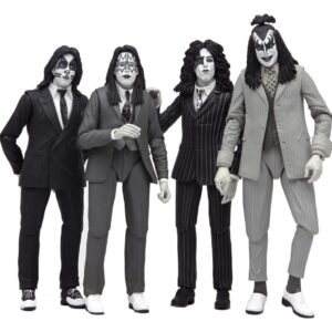 KISS Action Figures 4-Pack Dressed to Kill Album Cover 18 cm