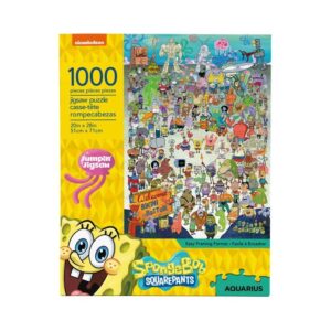 Пазл «Губка Боб» с персонажами мультфильма (1000 деталей)