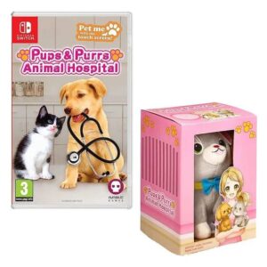 Pups & Purrs Animal Hospital Videogame with plush figure Cat