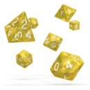 Oakie Doakie Dice RPG Set Marble - Yellow (7)