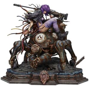 Ghost in the Shell Stand Alone Complex The Legend of Beauty and the Beast Statue 1/4 Motoko Kusanagi & Tachikoma Character color Art by Entei Ryu 53 cm
